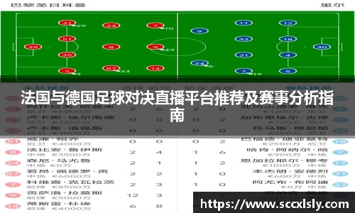 法国与德国足球对决直播平台推荐及赛事分析指南